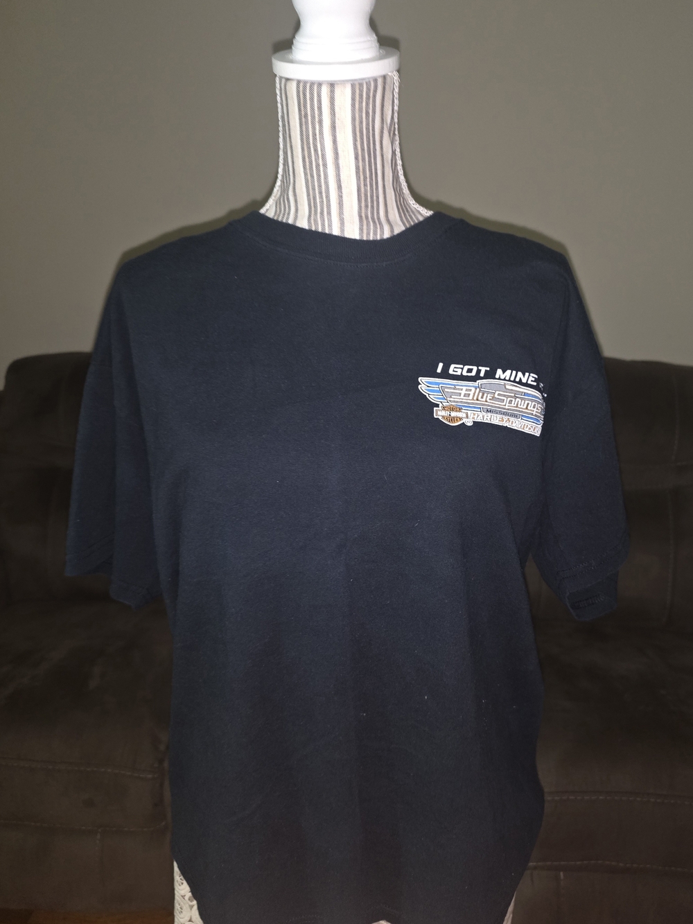 Harley-Davidson Navy Short Sleeve Graphic Tee